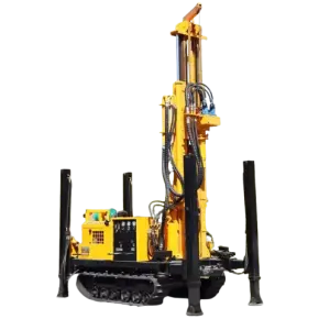 300m Crawler Homemade Diesel Borehole Water Well Drilling Rig Machine for Water Well