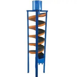 River Gold Mining Equipment Professional Manufacturer Spiral Chute Mining Processing Gold Panning Equipment
