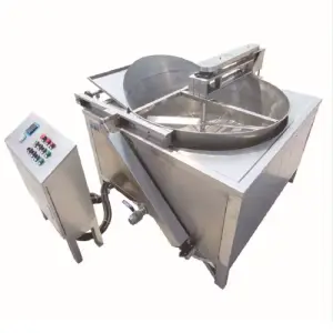 Product Food Grade Potato Deep Fryer Snacks Chips Meatball Chicken Nuggets Frying Machine