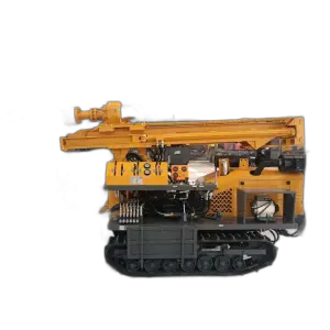 200m Small Bore Well Drill Rig Machine OEM Diesel DTH Rotary Drilling  Condition Pump Motor Core Components