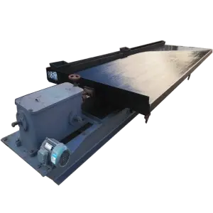 Mineral Rock Ore Gravity Separator Machine Vibration Gold Shaking Shaker Table Gold Mining Machinery Equipment Processing Plant