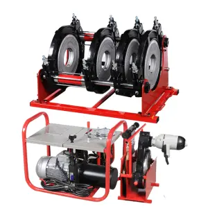 90 315mm Butt fusion Machine Hydraulic Plastic Hdpe Pipe Welding Machine