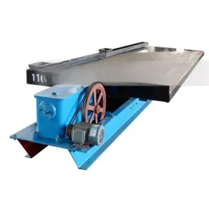 6-S7.6 Shaking Table Mineral Gravity Separator for Gold Ore Motor as Core Component for Manufacturing Plant