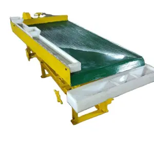 Mineral Concentrate Ore Gravity Separation Shaking Table for Gold, Chrome and Copper Ore