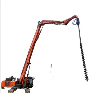 Spiral Ground Machine Rotary Drilling Rig  Spot 10m Piling Machine