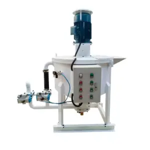 300L Electric High Speed High Shear Colloidal Grout Mixer with Pneumatic Control Valve