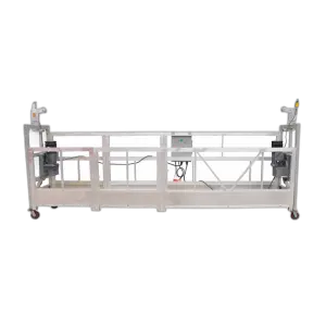 Zlp630 Electric Scaffolding with Motor Hoist Galvanized Suspended Platform