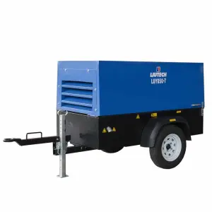 Atlas Liutech LUY050-7 185CFM 7-Bar Mobile Mini Compressor