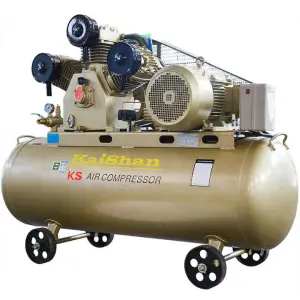 7.5KW 10HP Triple Cylinder Portable Oil Free Air Compressor Pump Low Noise Industrial Piston Air Compressor