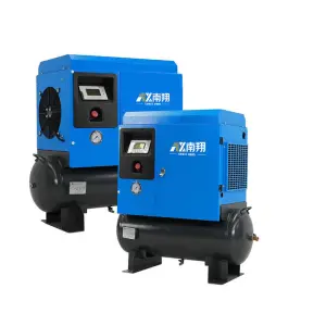 Nanxiang Quiet Air Compressor 3.7kw 4.5kw 5.5kw 7.5kw All in One Screw Air Compressor