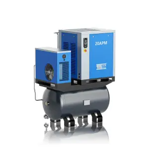 Screw air Compressor Industrial Compressor Permanent Magnet Air Dryer Filters air Tankis Optional for 10~20HP