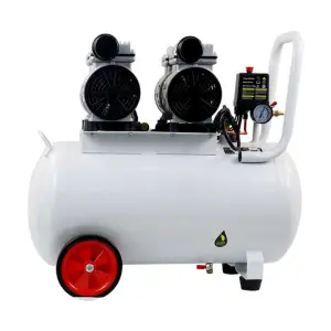 Portable 50L Tank Industrial Air Compressor 1.5HP 8bar Power  Generation Industrial Compressors