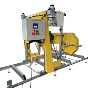 Electric Automatic Woodworking Sizing Machine Length Cutting Function for Logs for Furniture  Industries