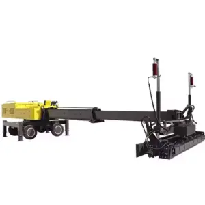 Manufacturer  Large Telescopic Concrete Boom Laser Screed Machine Road Construction Floor Cement Plant Leveling