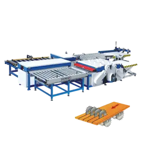 Wood Panel Rip Saw Machine Timber Board Cutting Saw