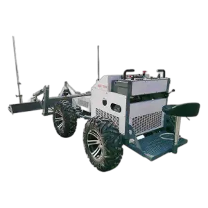 Laser - Enabled Concrete Leveling Machine - Can Work in Harmony with Other Construction Processes