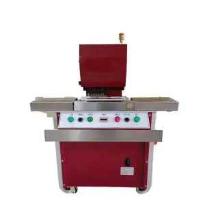Hydraulic Leather Belt Hole Punching Machine Manufacturing Shoe Making Machine Belt Automatic Punching Machine