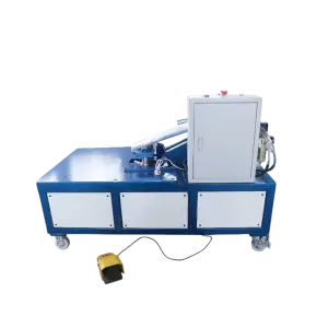 LC-12-1400X750 Automatic Steel Sheet Square Duct Pneumatic Corner Setting Machine Duct Making Machines