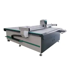 Pu Leather Cnc Oscillating Knife Cutting Machine for Shoes/belt/bags