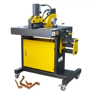 DHY-200 Three in One Multifunctional Copper Busbar Punching Bending Cutting Processing Machine 200mm*12mm