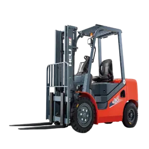 HELI Diesel Forklift with Extra Set of Forks - Model CPC (D) 50(5Ton) 4m
