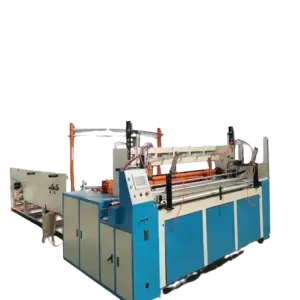 Toilet Paper Machine Rewinding, Cutting, and packaging  Machinery Tissue Toilet Paper Making Machine