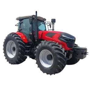 Compact Farm Tractor with Loader and Backhoe