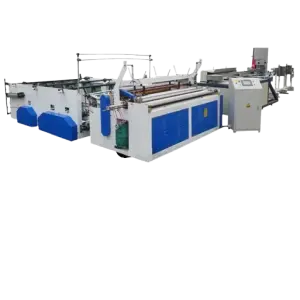 Toilet Paper Machine Cutting Manufacturing Rewinding Machinery Automatic Tissue Toilet Paper Making Machine