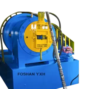 Stainless Steel Round Pipe Embossing Machine Rotary Swaging Machine