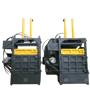 HZDB-30 Vertical Type Baler PSI 10 Tons Single Cylinder 4KW 4-6 Bales p/h