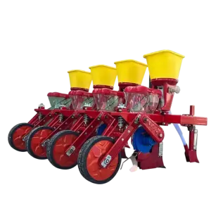 Precision 4-Row Corn Seeder Compatible with Popular Tractors for Seeding &amp; Transplanting