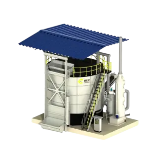 industrial food waste composting machine 1000kg compost fertilizer making machine