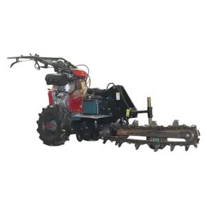 SDJG 15HP Trencher with Chain Saw Ditching Trenching Machine
