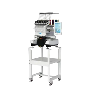 Multi Purpose Cap & Shirt Embroidery Machine 9 needle single head