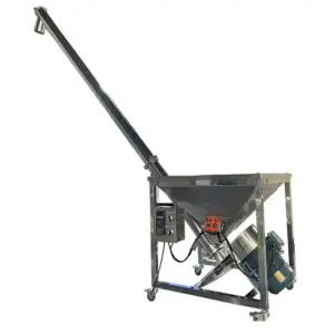 Food Process Automatic Stainless Steel Augar Salt Screw Conveyor Feeder Machine for Powder