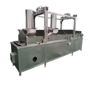 Multiple Specifications Continuous Fried Dough Snack Food Churros Doughnut Deep Fryer Frying Machine