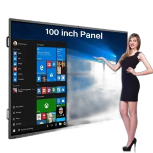 95 Inch Pen Finger Touch Interactive Flat Panel 4k Lcd Digital Interactive Smart Boards for Schools Teaching