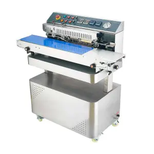 Solid Ink Printing Continuous Vacuum Filling Nitrogen Gas Flushing Plastic Bag Heat Sealing Machine