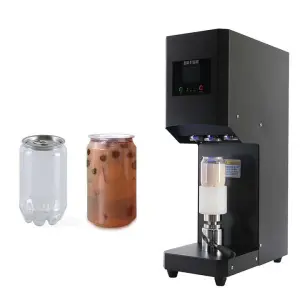 Plastic Bottles Can Filling Closing Seamer Sealer Machine