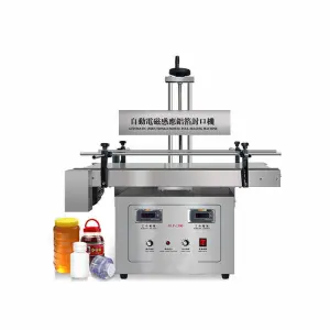 1800 Vertical Type Automatic Electromagnetic Induction Aluminum Foil Sealer Sealing Machine