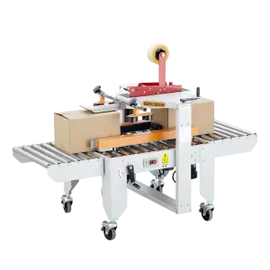 Semi Automatic Case Taper Sealer Packing Auto Box Taping Carton Sealing Machine