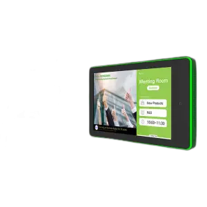 ELC Wall Mount Android POE Tablet Touch Screen 10.1 Inch Meeting Room Tablet Surrounding Led Light Tablette PC Optional NFC