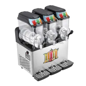 Frozen Drink 12Lx3 Capacity 3 tank Frozen Beverage Machine Ice Slush Machine