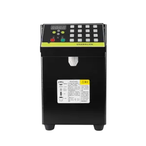 Stainless Steel Bubble Tea Coffee Syrup Fruit Juice Milkshake Dispenser Fructose Dispenser Machine