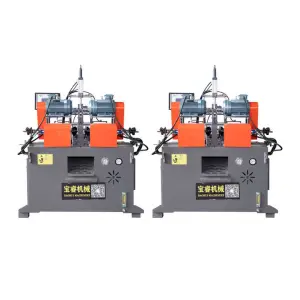 Automatic Double-Head Chamfering Machine for Pipes Steel Stainless Steel