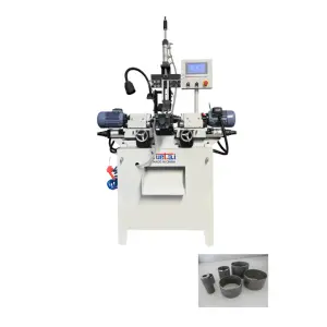 Cnc Double Head Pipe Bar Chamfering Machine With Automatic Feeding System