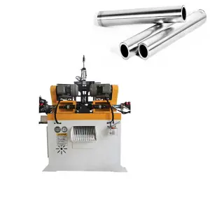 Automatic Chamfering Machine for Metal Tube Round Bar Pipe Chamfering and Deburring Machine