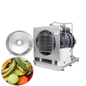 14 Trays 100kg Vegetable Commercial Freeze Dryer Long-term Storage of Fruit and Vegetables