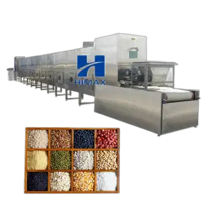 Commercial Industrial Microwave Vacuum Drying Machine Continuous Belt Dryer Food Dehydrator Sterilization Machinery