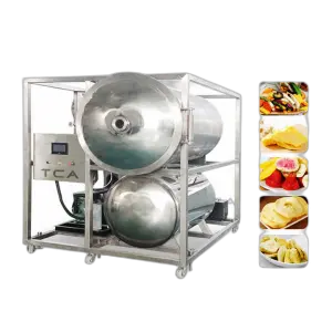TCA Small Type Freeze Drying Lyophilizer Machine Industrial Fruit and Vegetables Vacuum Freeze Dryer